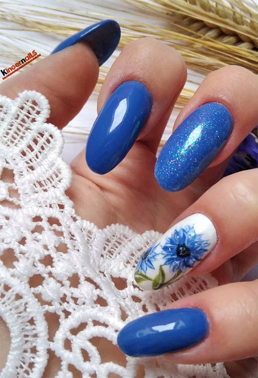 Flower Nail Designs: Pretty Flower Nails