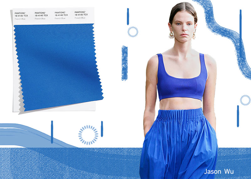 Pantone Spring/ Summer 2021 Colors Trends: French Blue