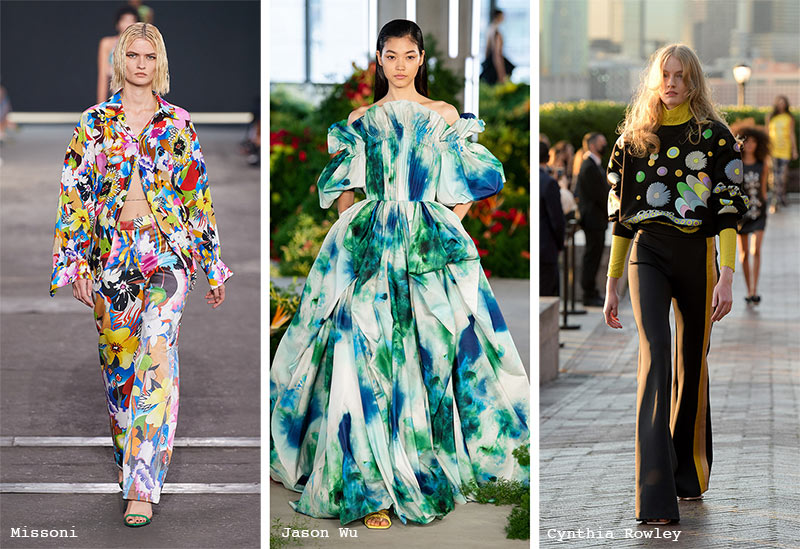 Spring/Summer 2022 Print Trends: Abstract Flower Prints