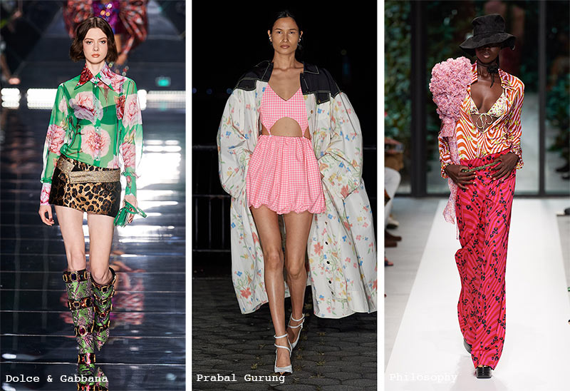 Spring/Summer 2022 Print Trends: Mixing Prints and Patterns