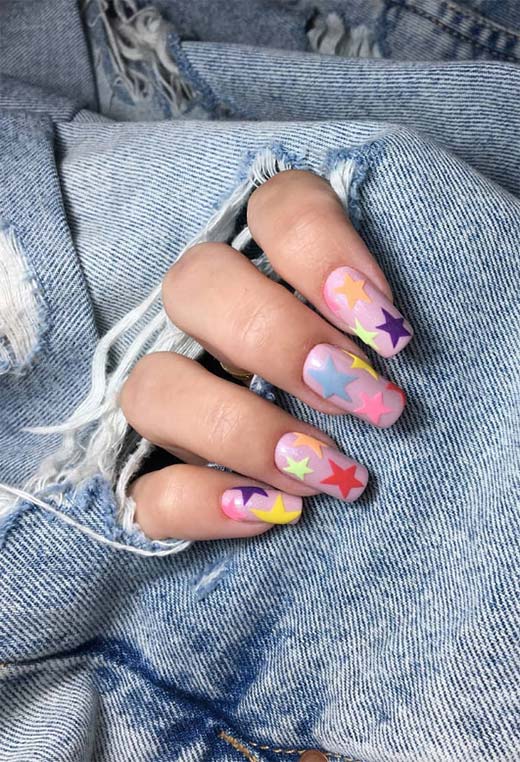 59 Magical Star Nails to Spark Your Dreamer's Imagination - Glowsly