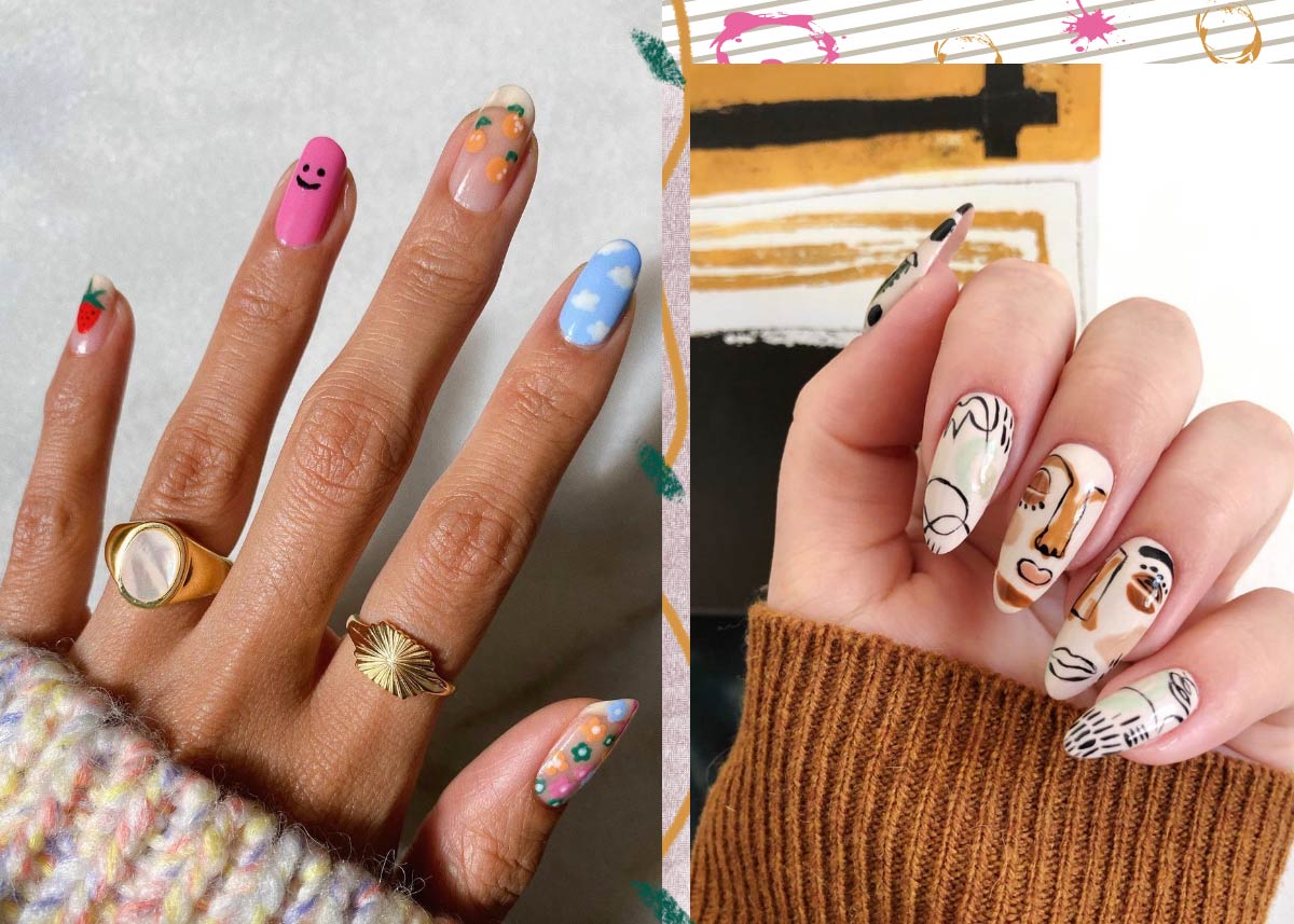 Crazy & Cool Ideas for Long Nail Designs