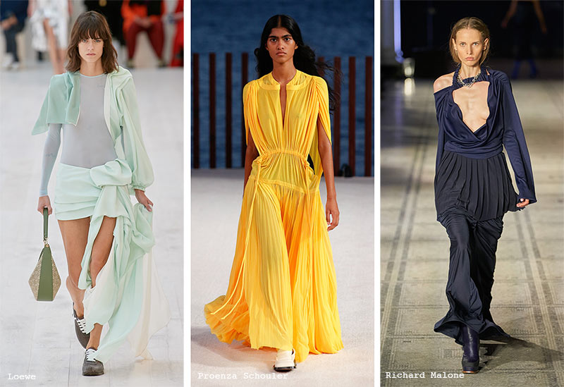 Spring/Summer 2022 Fashion Trends: Draping