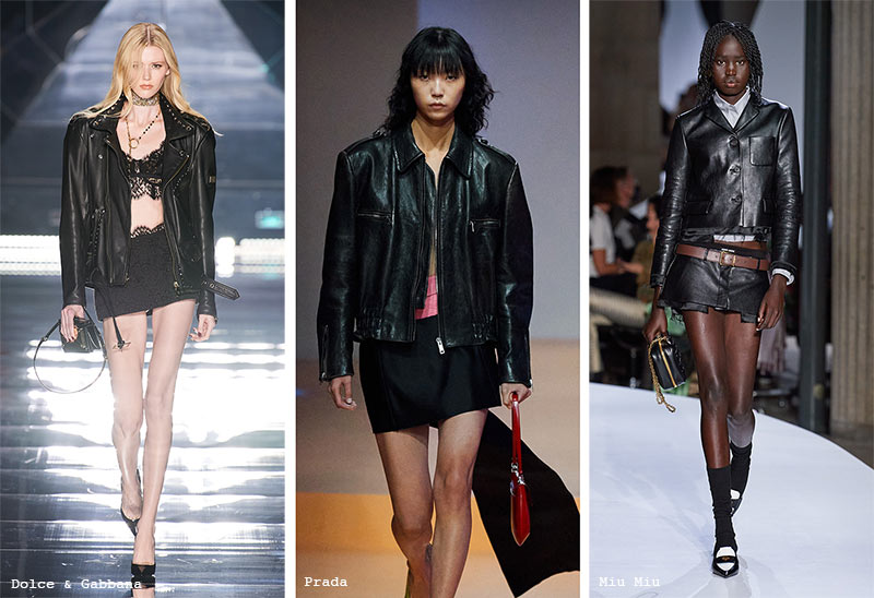 Spring/Summer 2022 Fashion Trends: Leather Jackets