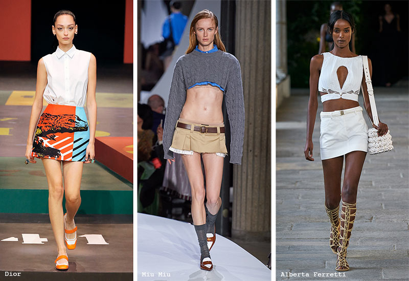 Spring/Summer 2022 Fashion Trends: Mini Skirts
