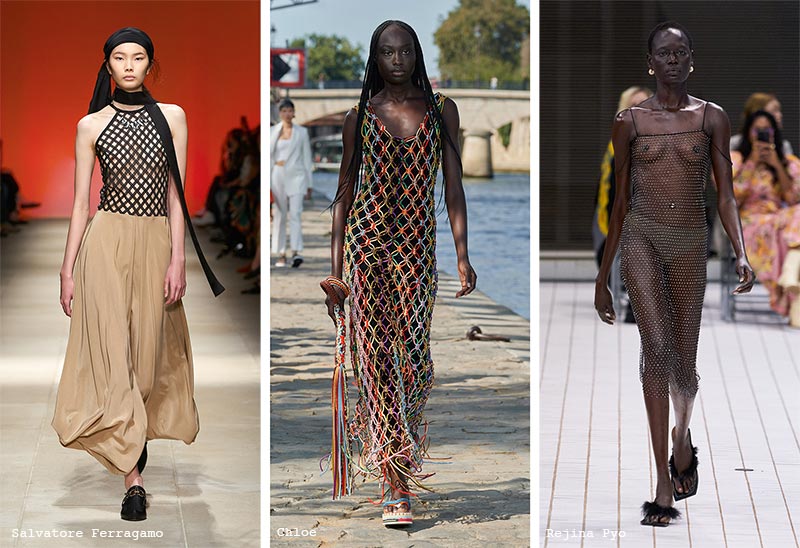 Spring/Summer 2022 Fashion Trends: Netting