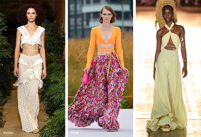 Spring/Summer 2022 Fashion Trends: Waist Ties/Straps