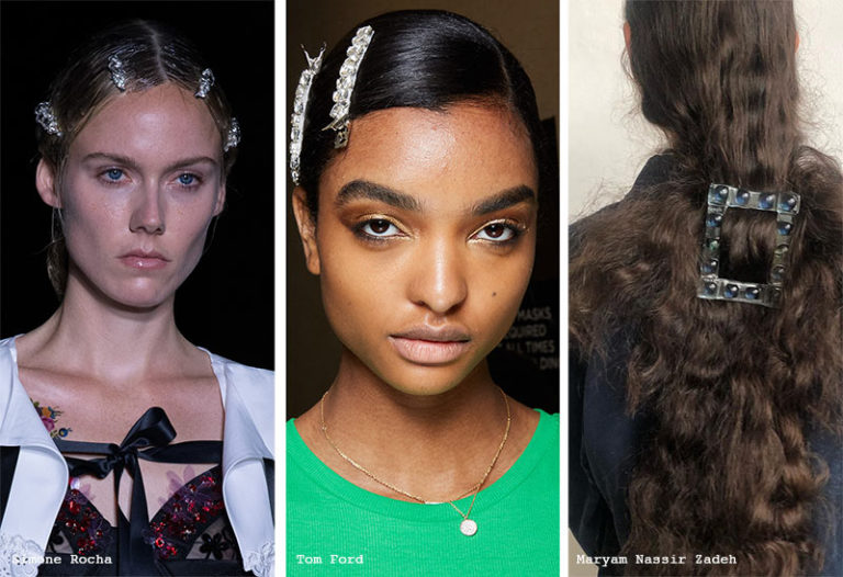 Spring/Summer 2022 Hair Accessory Trends 2022 Hair Accessories