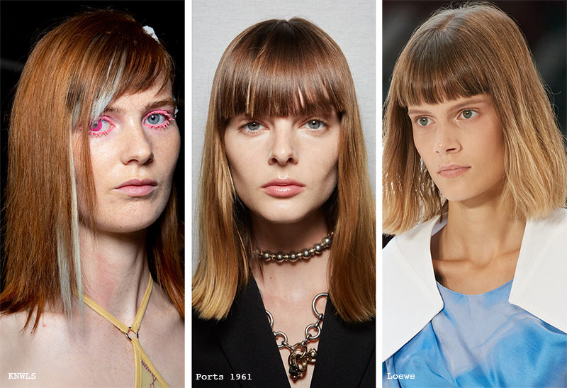Spring/Summer 2022 Hairstyle Trends: Bangs