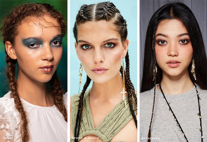 Spring/Summer 2022 Hairstyle Trends: Braids & Plaits