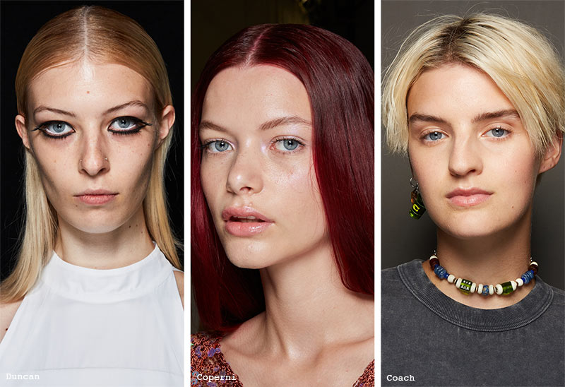 Spring/Summer 2022 Hairstyle Trends: Center Parts
