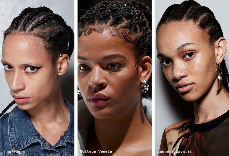 Spring/Summer 2022 Hairstyle Trends: Cornrows