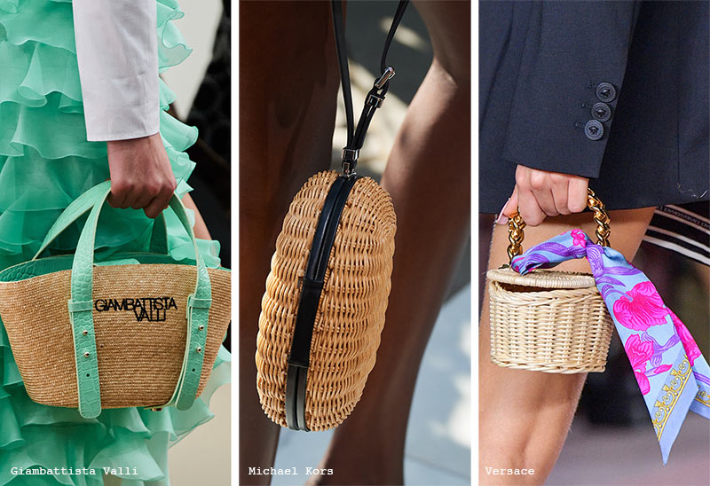 Spring/Summer 2022 Handbag Trends: Basket Straw Bags