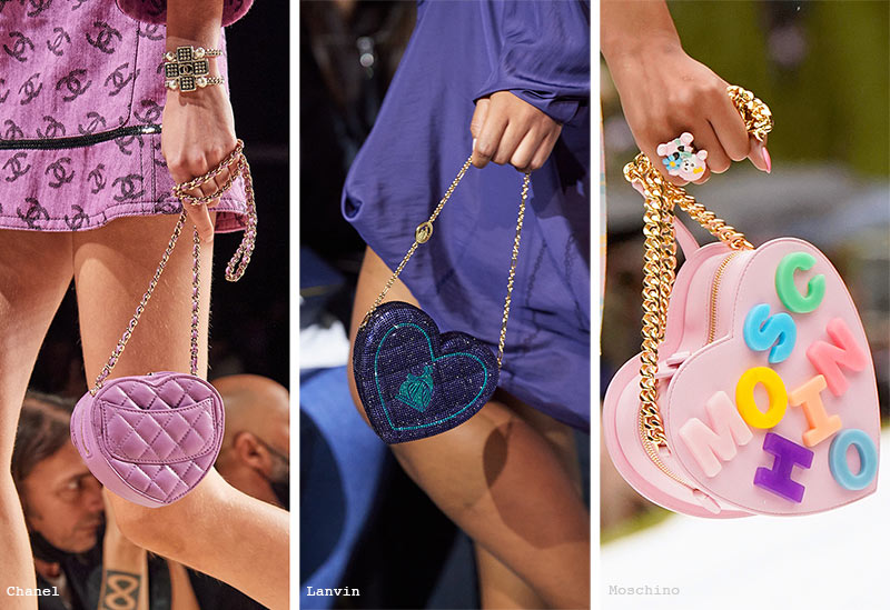 Spring/Summer 2022 Handbag Trends: Heart-Shaped Bags