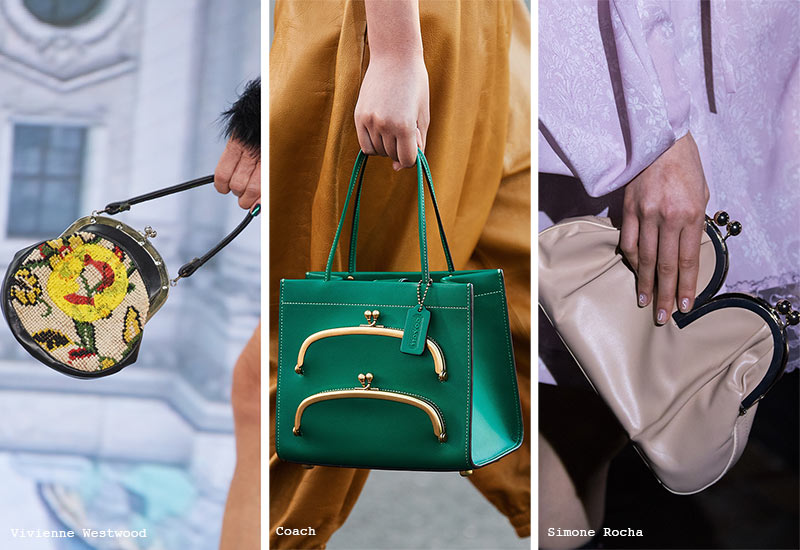 Spring/Summer 2022 Handbag Trends: Kiss-Lock Bags