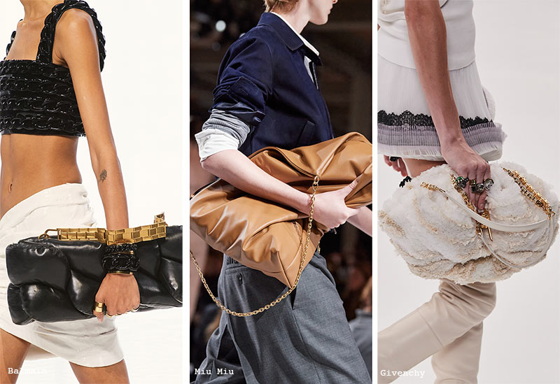 Spring/Summer 2022 Handbag Trends: Puffed Folded Bags