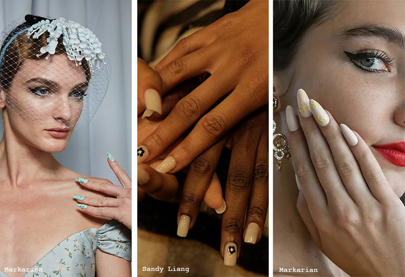 Spring/Summer 2022 Nail Trends: Floral Nail Art Designs