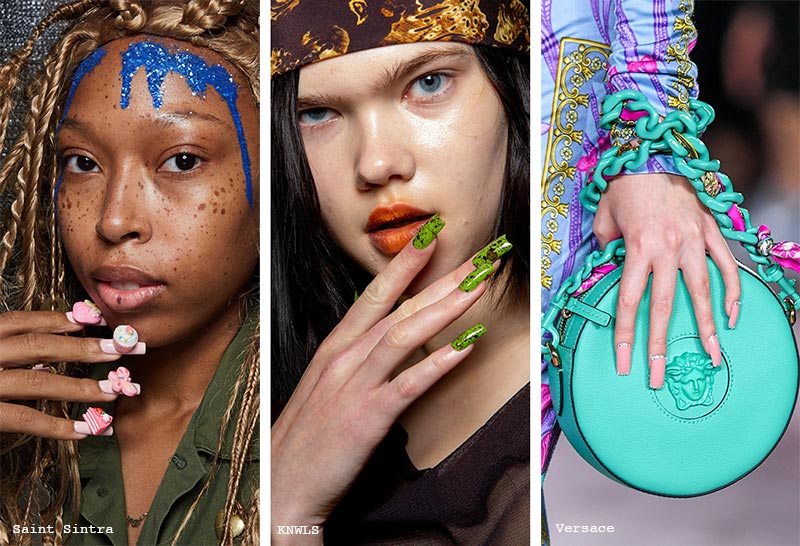 Spring/Summer 2022 Nail Trends: Square Nails