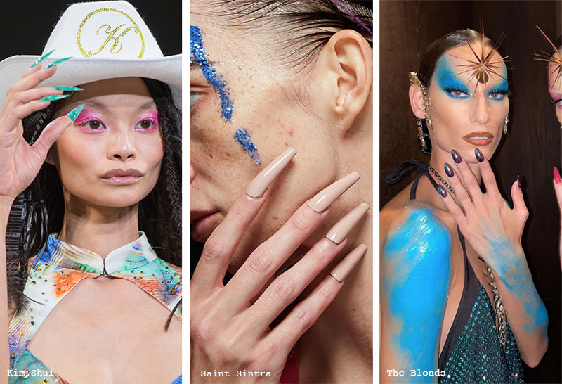 Spring/Summer 2022 Nail Trends: Stiletto Nails
