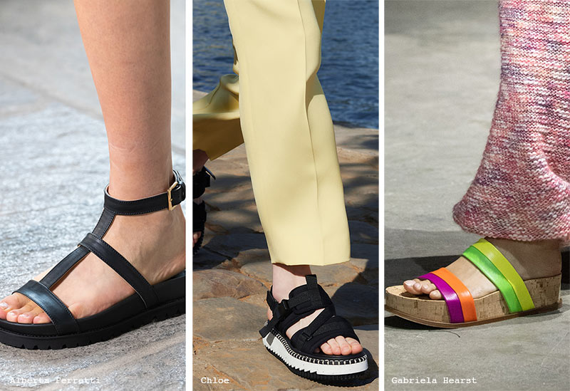 Spring/Summer 2022 Shoe Trends: Chunky Sporty Sandals