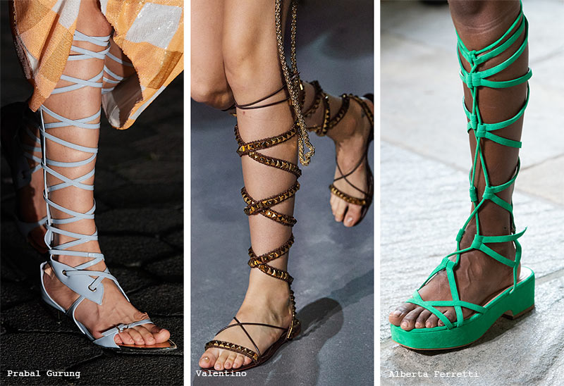 Spring/Summer 2022 Shoe Trends: Gladiator Sandals