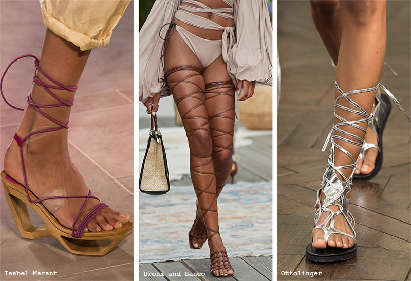 Spring/Summer 2022 Shoe Trends: Gladiator Sandals