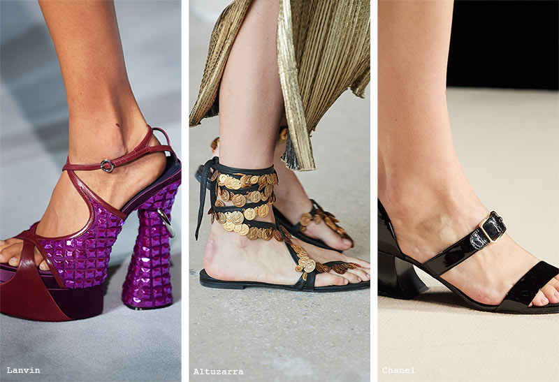 Spring/Summer 2022 Shoe Trends: Shoes with Metallic Details