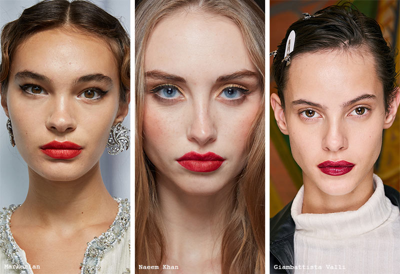 Spring/Summer 2022 Makeup Trends: Red Lipstick