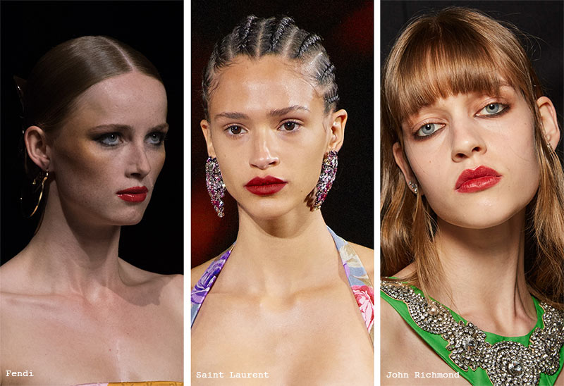 Spring/Summer 2022 Makeup Trends: Red Lipstick