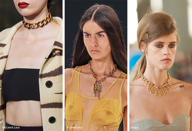 Spring/Summer 2022 Jewelry & Accessory Trends: Chain Jewelry