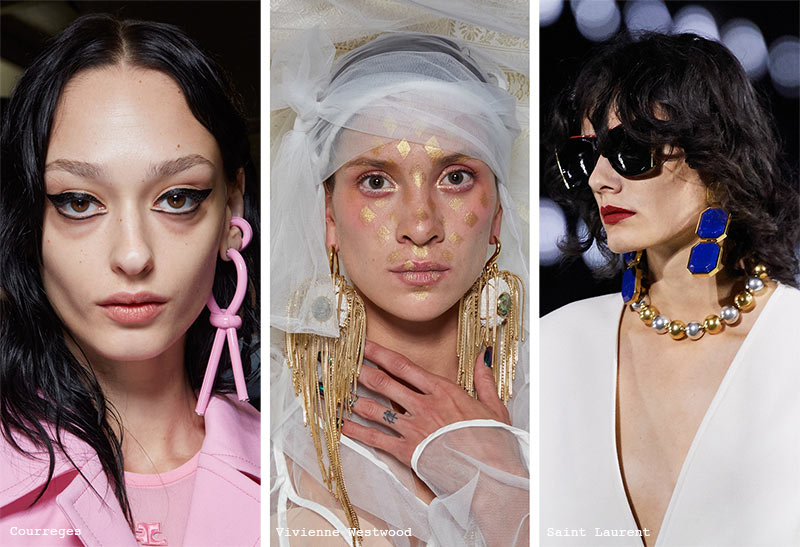Spring/Summer 2022 Jewelry & Accessory Trends: Large Earrings