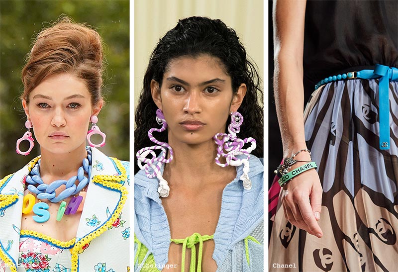 Spring/Summer 2022 Jewelry & Accessory Trends: Plastic Jewelry