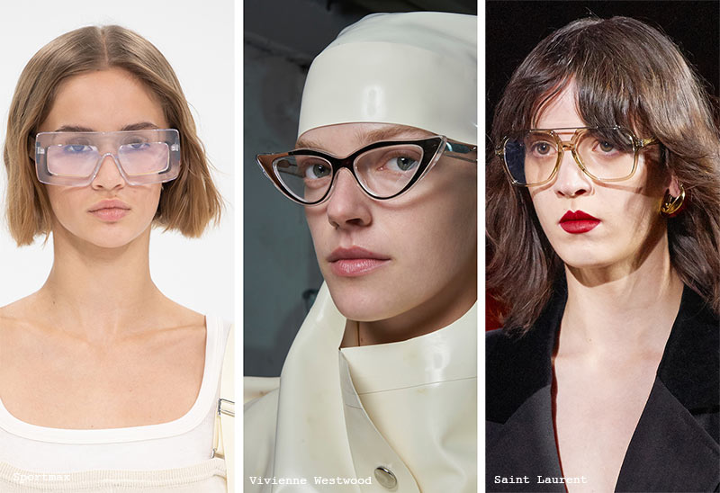 Spring/Summer 2022 Sunglasses Trends: Clear Lenses