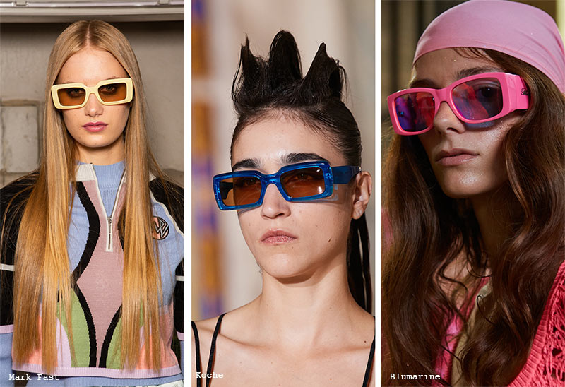 Spring/Summer 2022 Sunglasses Trends: Square Sunglasses