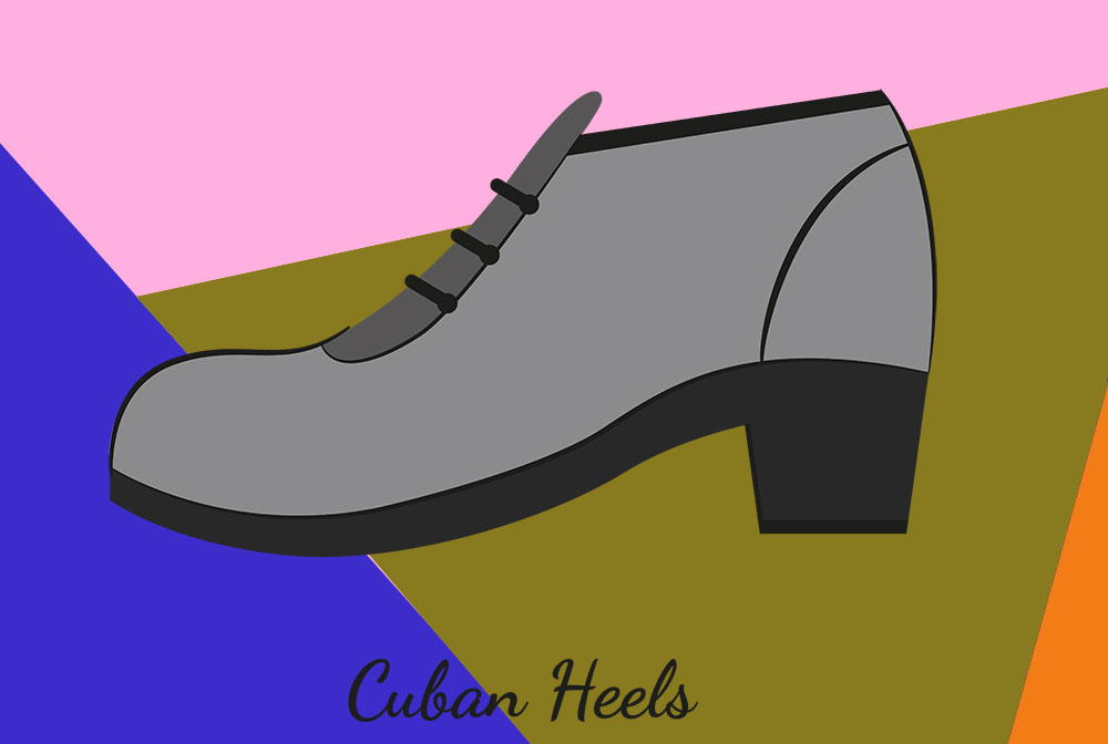 Types of Heels: Cuban Heels