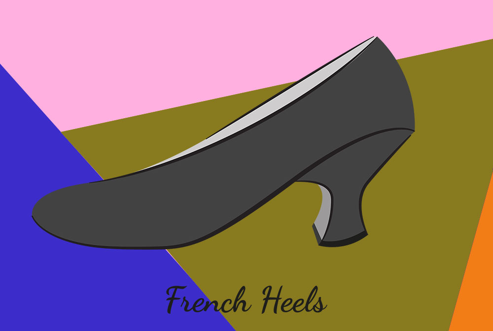 Types of Heels: French Heels