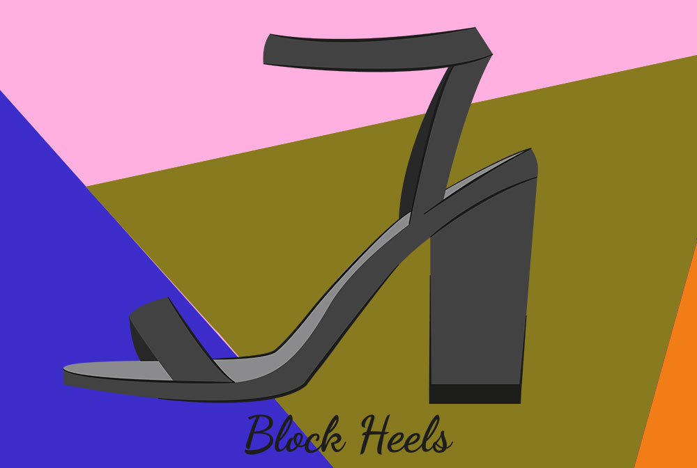 Types of Heels: Block Heels