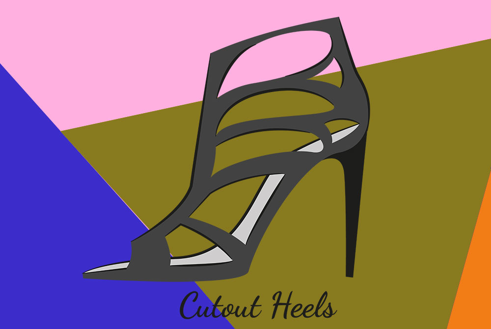 Types of Heels: Cutout Heels