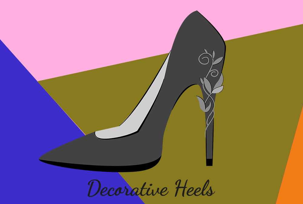 Types of Heels: Decorative Heels
