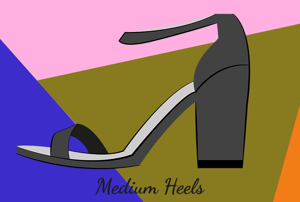 Types of Heels: Medium Heels