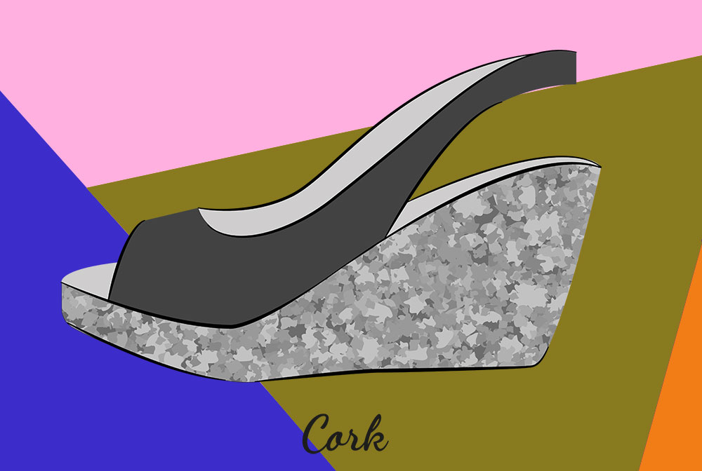 Types of Heels: Cork Heels