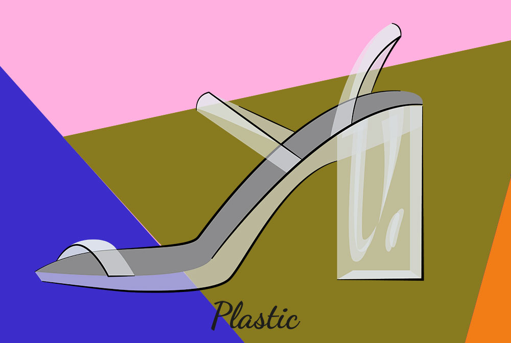 Types of Heels: Plastic Heels