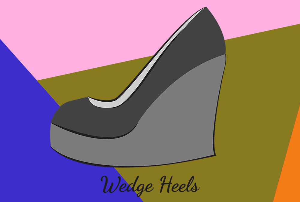 Types of Heels: Wedge Heels