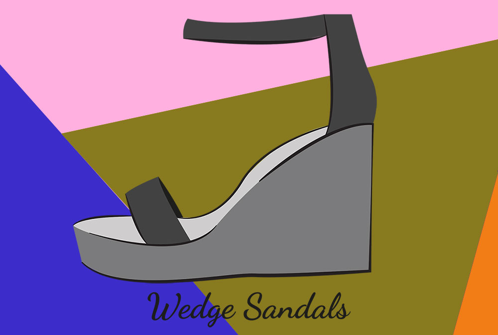 Types of Heels: Wedge Sandals