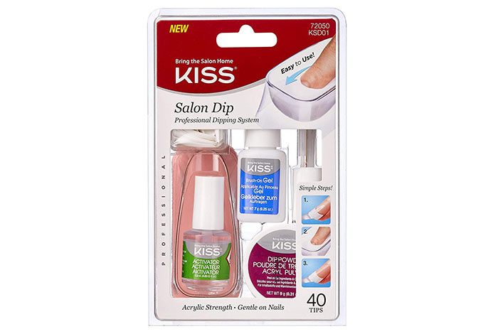 10. KISS Salon Dip Professional Dipping System French Color Kit - wide 4