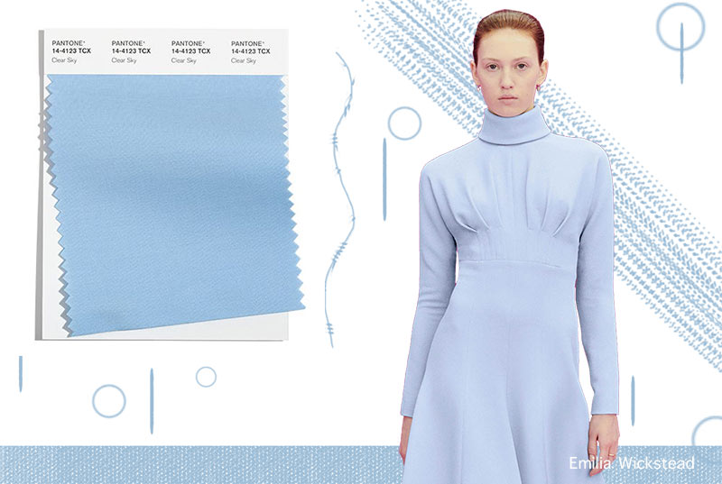 Fall/ Winter 2021-2022 Pantone Color Trends: Clear Sky