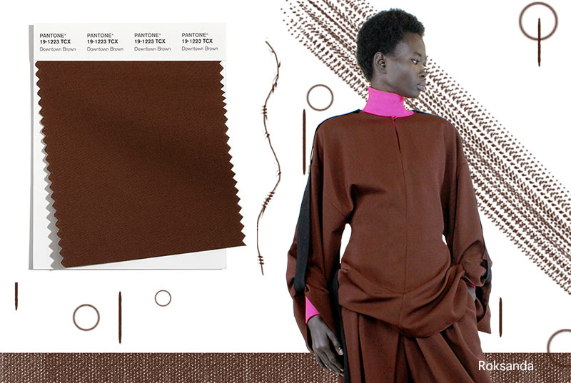 Fall/ Winter 2021-2022 Pantone Color Trends: Downtown Brown