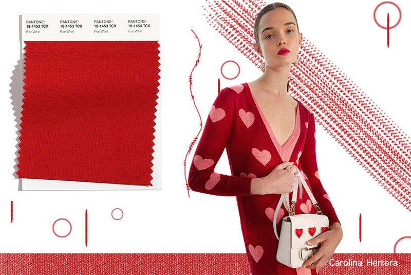 Fall/ Winter 2021-2022 Pantone Color Trends: Fire Whirl