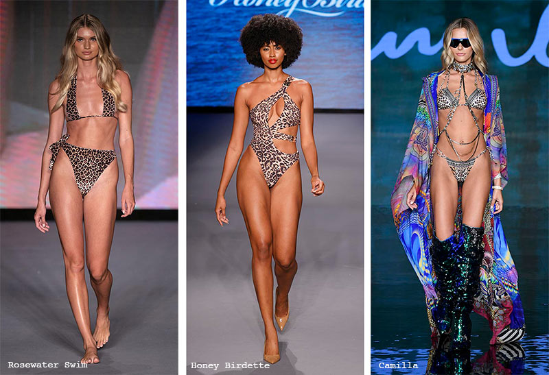 Spring/Summer 2022 Swimwear Trends: Leopard Print Swimsuits & Bikinis