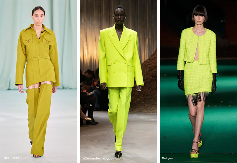 Fall/Winter 2022-2023 Color Trends: Chartreuse